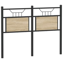 Zagłówek Sonoma Oak 120 cm Drewno i stal konstrukcyjna Lumarko! Lumarko!