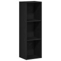 Regał biblioteczny Czarny Dąb 36x30x114 cm Drewno klejone Lumarko! Lumarko!