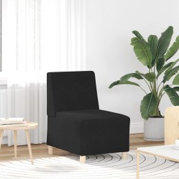 Sofa Fotel Czarny 55 cm Aksamit Lumarko! Lumarko!