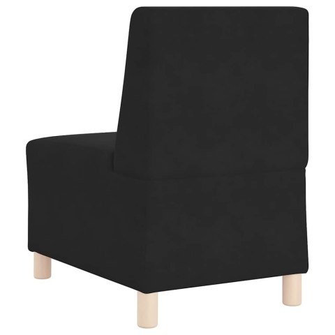 Sofa Fotel Czarny 55 cm Aksamit Lumarko! Lumarko!
