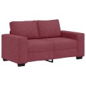 Sofa 2-osobowa w kolorze czerwonego wina 120 cm Tkanina Lumarko! Lumarko!