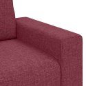 Sofa 2-osobowa w kolorze czerwonego wina 120 cm Tkanina Lumarko! Lumarko!