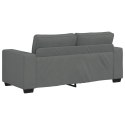 Sofa 2-osobowa, ciemnoszara, 140 cm, tapicerowana tkaniną Lumarko! Lumarko!