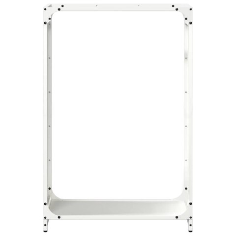 Stojak na drewno opałowe biały Stal walcowana na zimno Lumarko! Lumarko!