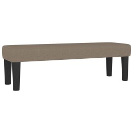 Ławka, taupe, 100x30x30 cm, tapicerowana tkaniną Lumarko! Lumarko!