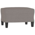Fotel z podnóżkiem, taupe, 60 cm, obity tkaniną Lumarko! Lumarko!