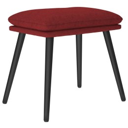 Podnóżek, czerwone wino, 45x29,5x35 cm, tapicerowany tkaniną Lumarko! Lumarko!