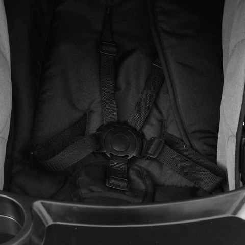 Wózek spacerowy 3-w-1, jasnoszaro-czarny, stalowy Lumarko! Lumarko!