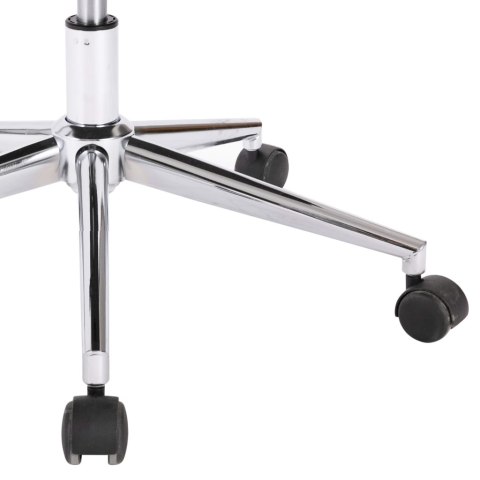 Obrotowe krzesła stołowe, 4 szt., białe, obite sztuczną skórą Lumarko! Lumarko!