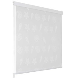 Roleta prysznicowa 120 x 240 cm, wzór w rozgwiazdy Lumarko! Lumarko!