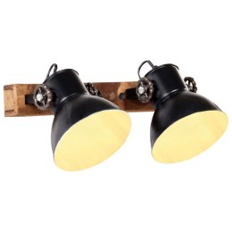 Industrialna lampa ścienna, czarna, 45x25 cm, E27 Lumarko! Lumarko!