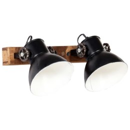 Industrialna lampa ścienna, czarna, 45x25 cm, E27 Lumarko! Lumarko!