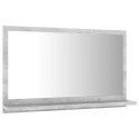 Lustro łazienkowe, szarość betonu 60x10,5x37 cm Lumarko! Lumarko!