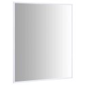 Lustro w białej ramie, 80x60 cm Lumarko! Lumarko!