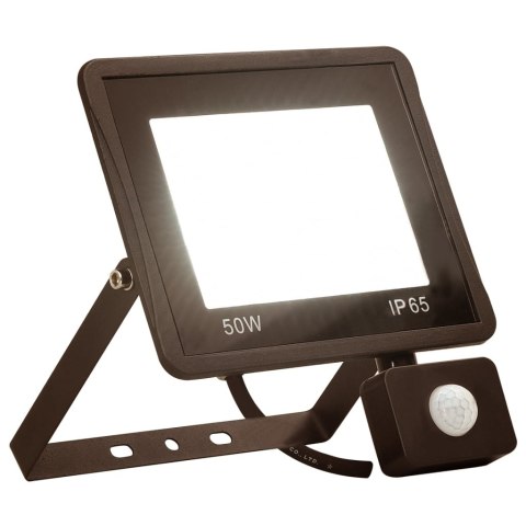 Reflektor LED z czujnikiem, 50 W, ciepłe białe światło Lumarko! Lumarko!