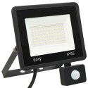 Reflektor LED z czujnikiem, 50 W, ciepłe białe światło Lumarko! Lumarko!