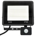 Reflektor LED z czujnikiem, 50 W, ciepłe białe światło Lumarko! Lumarko!