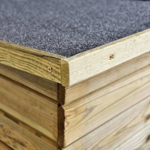 Szopa na narzędzia, 232x110x170 cm, impregnowane drewno sosnowe Lumarko! Lumarko!