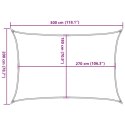 Żagiel przeciwsłoneczny, 160 g/m², beżowy, 2x3 m, HDPE Lumarko! Lumarko!