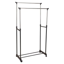 Storage solutions Wieszak na kółkach, podwójny, regulowany Lumarko! Lumarko!