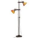 Lampa podłogowa z 2 kloszami, kolorowa, E27 Lumarko! Lumarko!