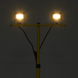 Reflektor LED ze stojakiem, 2x10 W, ciepłe białe światło Lumarko! Lumarko!