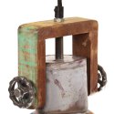 Industrialna lampa wisząca, 25 W, kolorowa, okrągła, 19 cm, E27 Lumarko! Lumarko!
