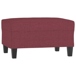 Podnóżek, czerwień winna, 70x55x41 cm, tapicerowany tkaniną Lumarko! Lumarko!