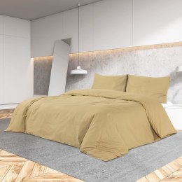 Zestaw pościeli, kolor taupe, 260x220 cm, lekka mikrofibra Lumarko! Lumarko!