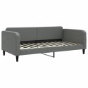 Sofa rozsuwana z materacami, ciemnoszara, 100x200 cm, tkanina Lumarko! Lumarko!