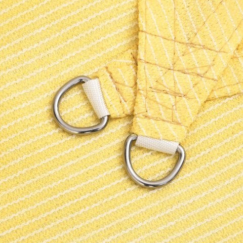 Żagiel przeciwsłoneczny, 160 g/m², beżowy, 6x6x6 m, HDPE Lumarko! Lumarko!