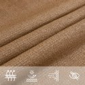 Żagiel przeciwsłoneczny, 160 g/m², kolor taupe, 4x5x6,8 m, HDPE Lumarko! Lumarko!