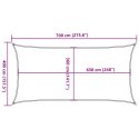 Żagiel przeciwsłoneczny, 160 g/m², kolor taupe, 4x7 m, HDPE Lumarko! Lumarko!