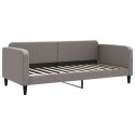 Sofa rozsuwana z materacami, kolor taupe, 90x200 cm, tkanina Lumarko! Lumarko!