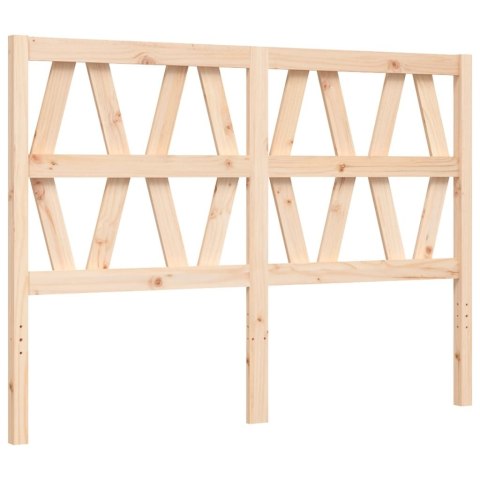 Rama łóżka z wezgłowiem, lite drewno Lumarko! Lumarko!