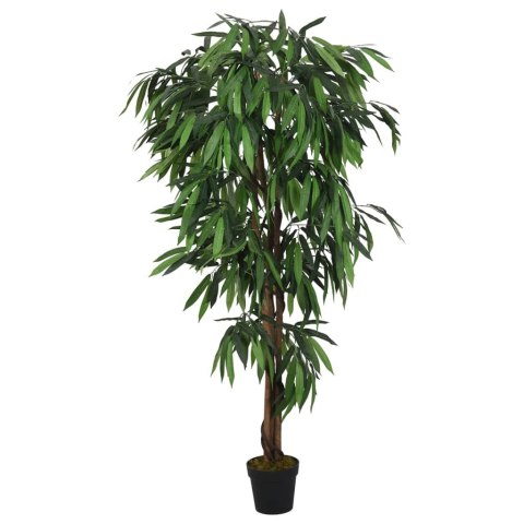 Sztuczne drzewko mango, 1050 liści, 200 cm, zielone Lumarko! Lumarko!