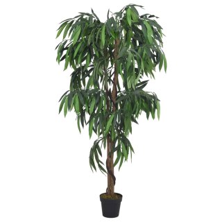 Sztuczne drzewko mango, 1050 liści, 200 cm, zielone Lumarko! Lumarko!