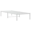 Metalowa rama łóżka, biała, 75x190 cm Lumarko! Lumarko!