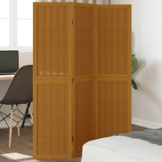 Parawan pokojowy, 3-panelowy, lite drewno paulowni Lumarko! Lumarko!