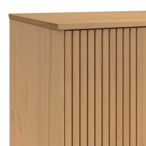 Szafa OLDEN, brązowa, 76,5x53x172 cm, lite drewno sosnowe Lumarko! Lumarko!