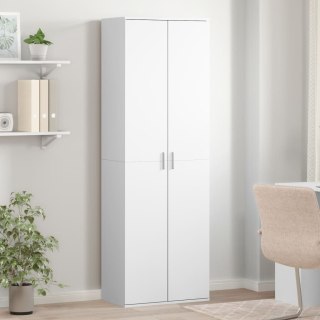 Wysoka szafka, biała, 60x35x180 cm, materiał drewnopochodny Lumarko! Lumarko!
