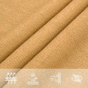 Żagiel przeciwsłoneczny, 160 g/m², piaskowy, 5x5x6 m, HDPE Lumarko! Lumarko!
