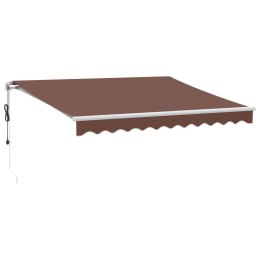 Automatycznie zwijana markiza, brązowa, 300x250 cm Lumarko! Lumarko!