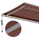 Automatycznie zwijana markiza, brązowa, 300x250 cm Lumarko! Lumarko!