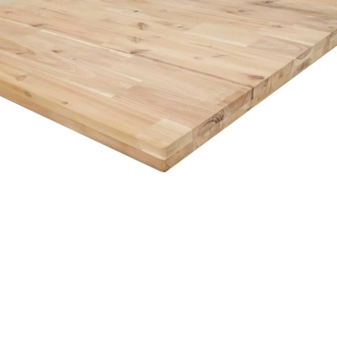 Blat do łazienki, 80x40x4 cm, surowe drewno akacjowe Lumarko! Lumarko!
