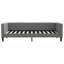 Sofa rozsuwana z szufladami, ciemnoszara, 90x200 cm, tkanina Lumarko! Lumarko!
