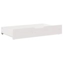 Szuflady pod łóżko, 2 szt, białe, 95x55x16 cm, drewno sosnowe Lumarko! Lumarko!