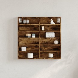 Witryna, przydymiony dąb, 60x8,5x58 cm, materiał drewnopochodny Lumarko! Lumarko!