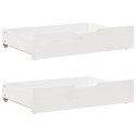 Sofa rozsuwana z szufladami, bez materaca, białe, 90x190 cm Lumarko! Lumarko!