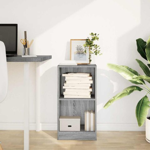 Regał, szary dąb sonoma, 40x24x76 cm, materiał drewnopochodny Lumarko! Lumarko!